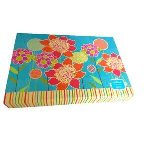 Vintage Hallmark Retro Flower Power Stationery Desk Set